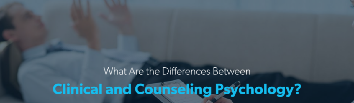 What are the differences between clinical and counseling psychology?