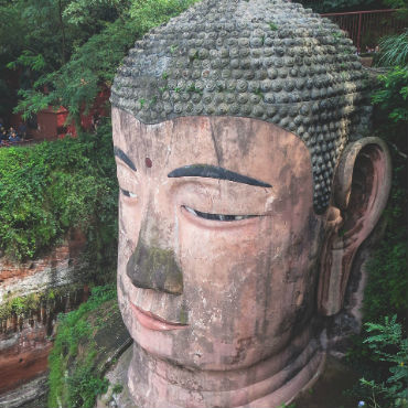 large wooden head