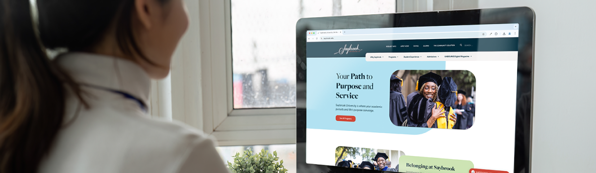 A New Website and Brand Identity Reflects Saybrook’s Humanistic Vision and Values